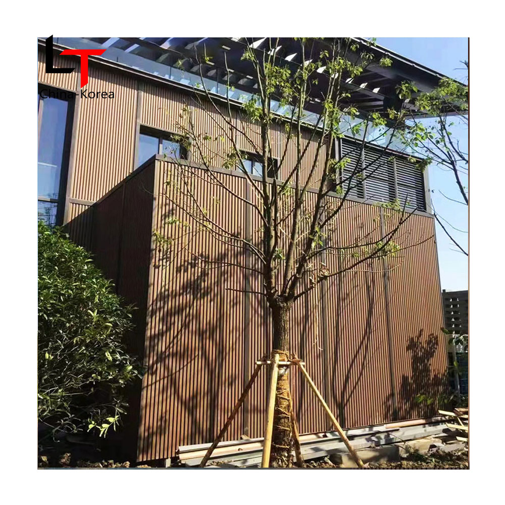 Exterior fluted wall panel 