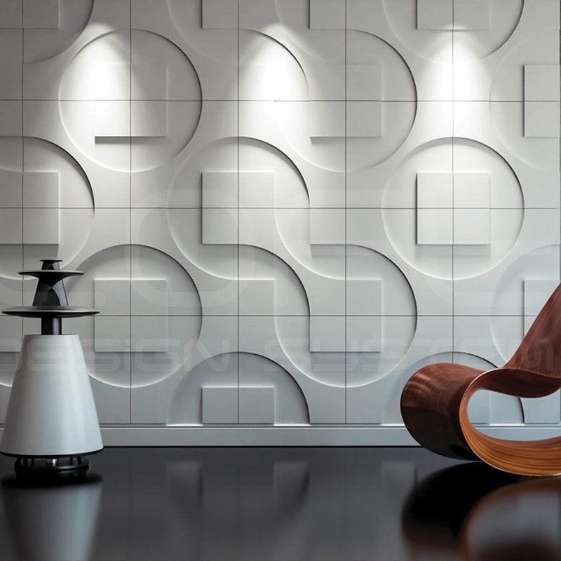Pared 3d Wall Panels Wallpaper Wall Coatings for Home Decoration Indoor Panel De Pvc Modern Geometric Villa