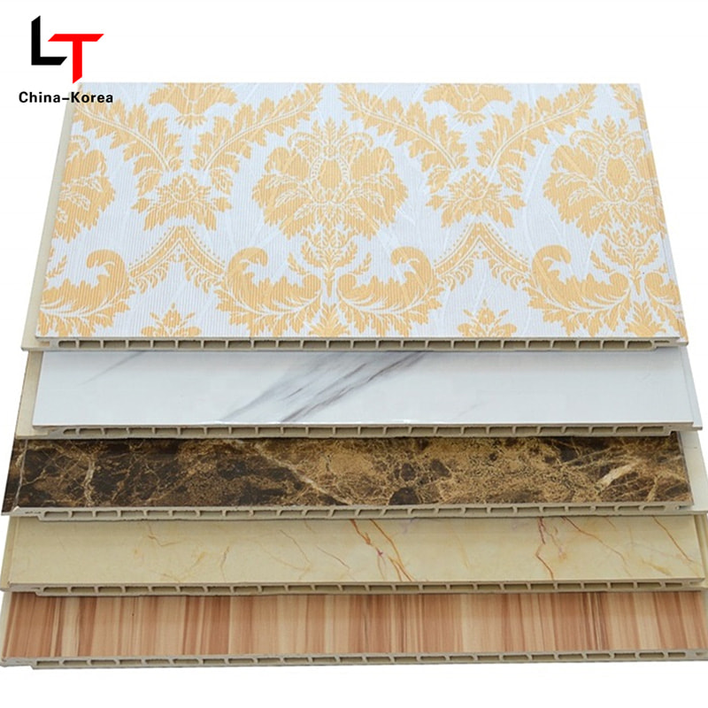 Melinco Interior Decoration Faux Stone Texture Flat Panel PVC Ceiling Panels Marble Grain Wall Board Waterpoof Sheet