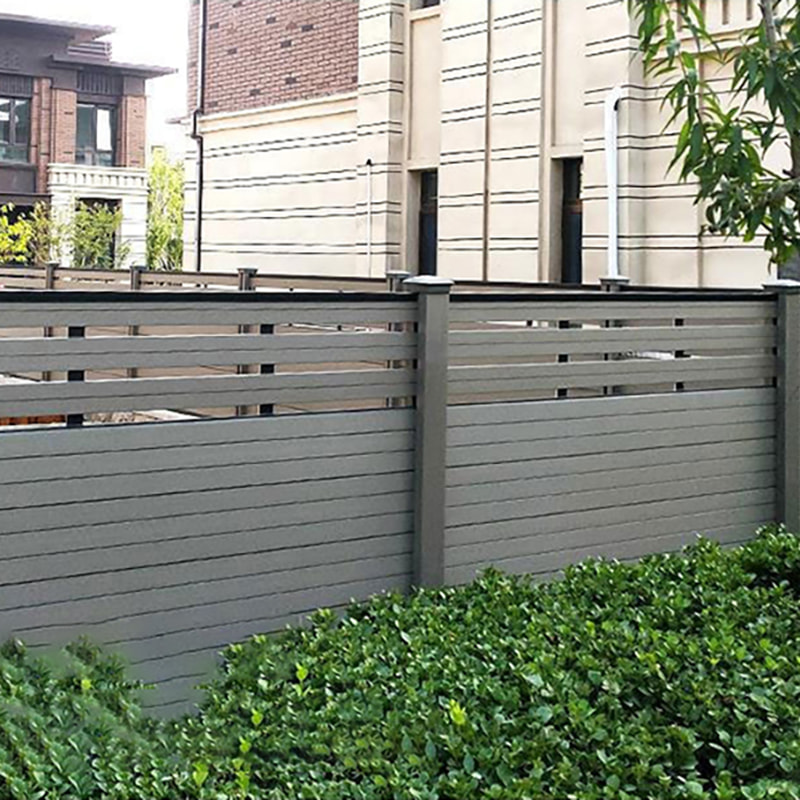 Co-extrusion Decorative Fence Screen Weather-resistant Wpc Composite Privacy Garden Fence Sun-proof Wear-resistant Anti-termite Easy To Install