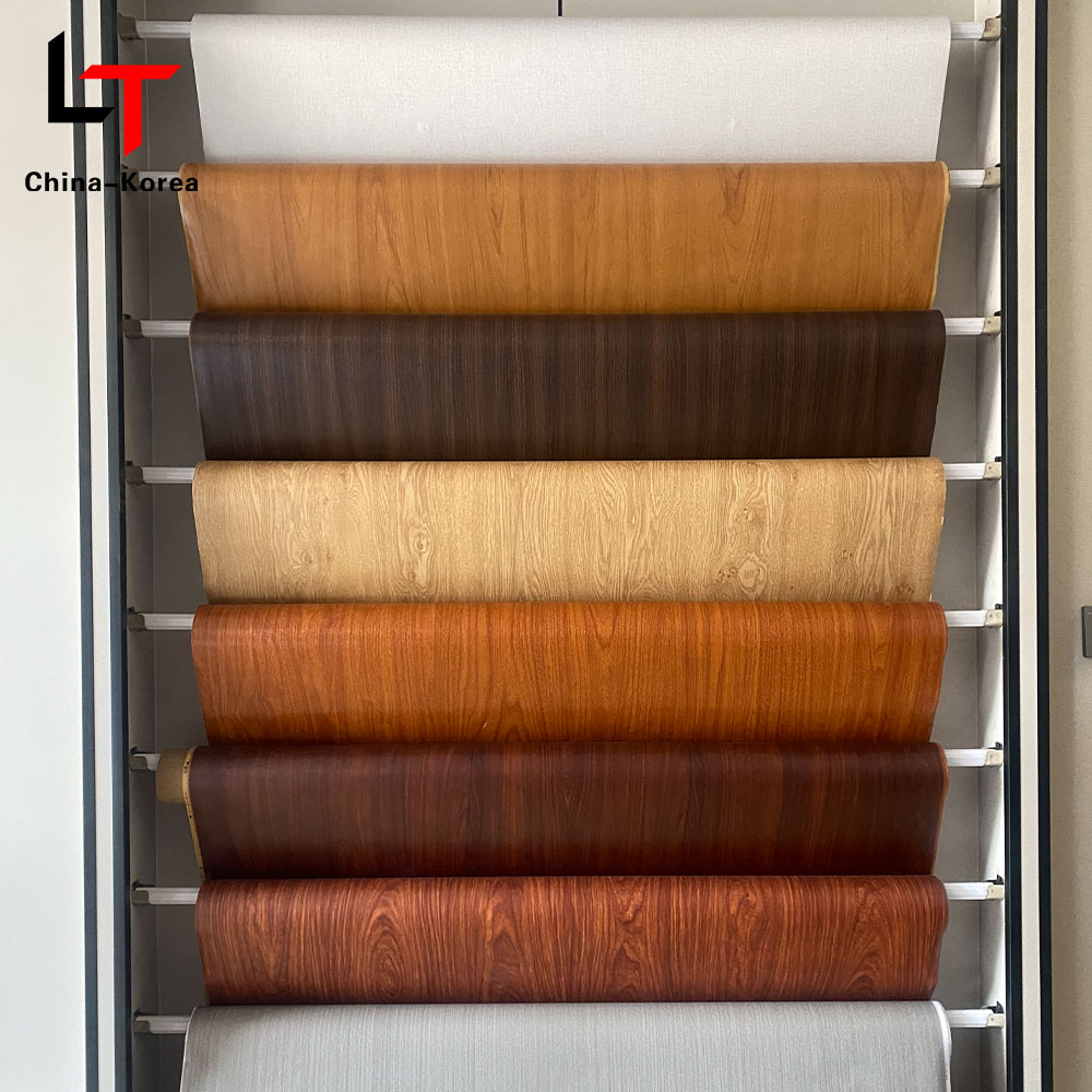 3D 5D Printing Lamination Heat Transfer Film PVC Furniture Decoration Film Vacuum Press Foil for Door Wall Panel WPC UV Board