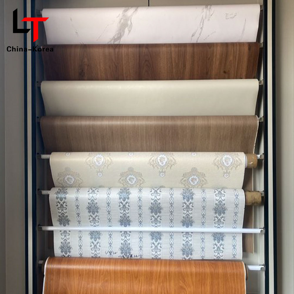 3D 5D Printing Lamination Heat Transfer Film PVC Furniture Decoration Film Vacuum Press Foil for Door Wall Panel WPC UV Board