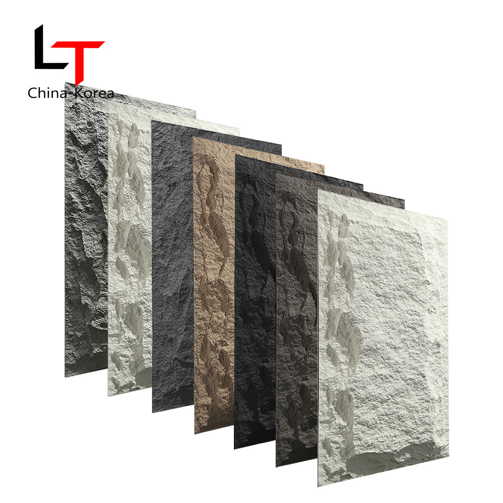 60*30cm Decorative Veneer Sheet Decor Faux Polyurethane Pu Stone Wall Panel Artificial Stonee for Home