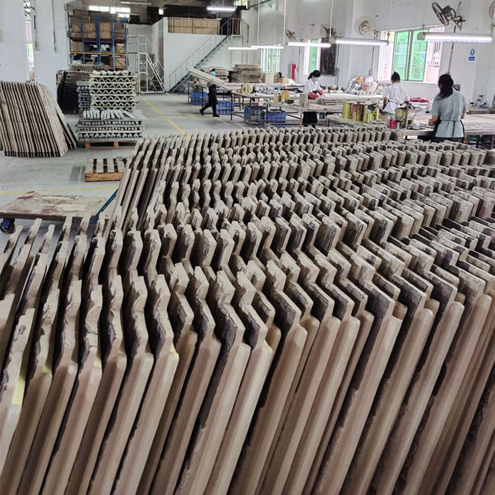 60*30cm Decorative Veneer Sheet Decor Faux Polyurethane Pu Stone Wall Panel Artificial Stonee for Home