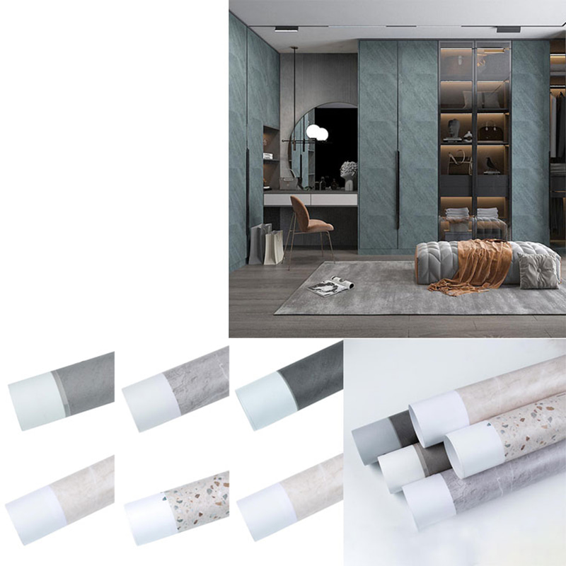 Golden Hot Stamping Marble Heat Transfer Film PVC Furniture Decor Film Vacuum Press Foil For Door For Wall Panel WPC UV Board
