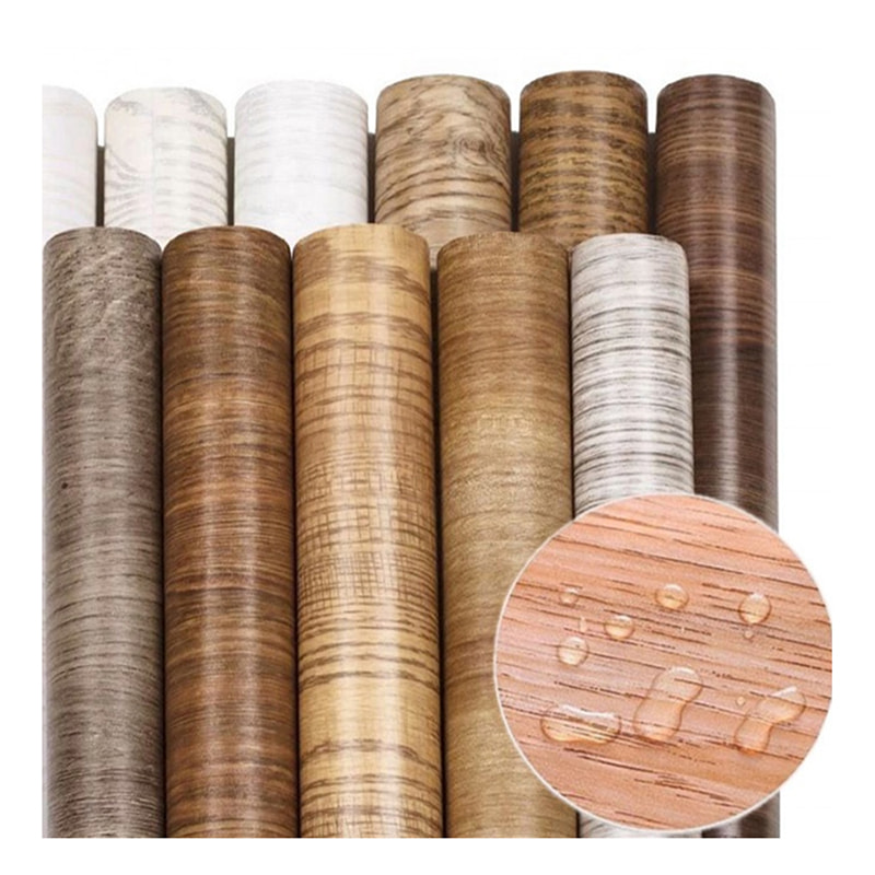 Golden Hot Stamping Marble Heat Transfer Film PVC Furniture Decor Film Vacuum Press Foil For Door For Wall Panel WPC UV Board