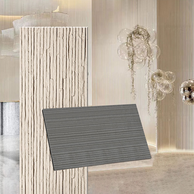 Modern Design Fireproof Lightweight Wall Panels New Material Soft Stone Cladding Flexible MCM Tiles Linear Stone Wall Covering