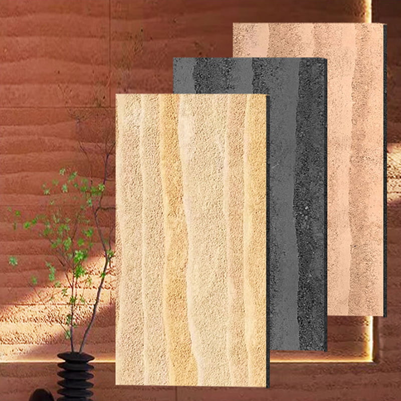 Modern Design Fireproof Lightweight Wall Panels New Material Soft Stone Cladding Flexible MCM Tiles Linear Stone Wall Covering