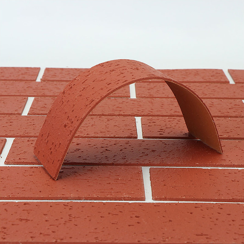 Modern Design Fireproof Lightweight Wall Panels New Material Soft Stone Cladding Flexible MCM Tiles Linear Stone Wall Covering