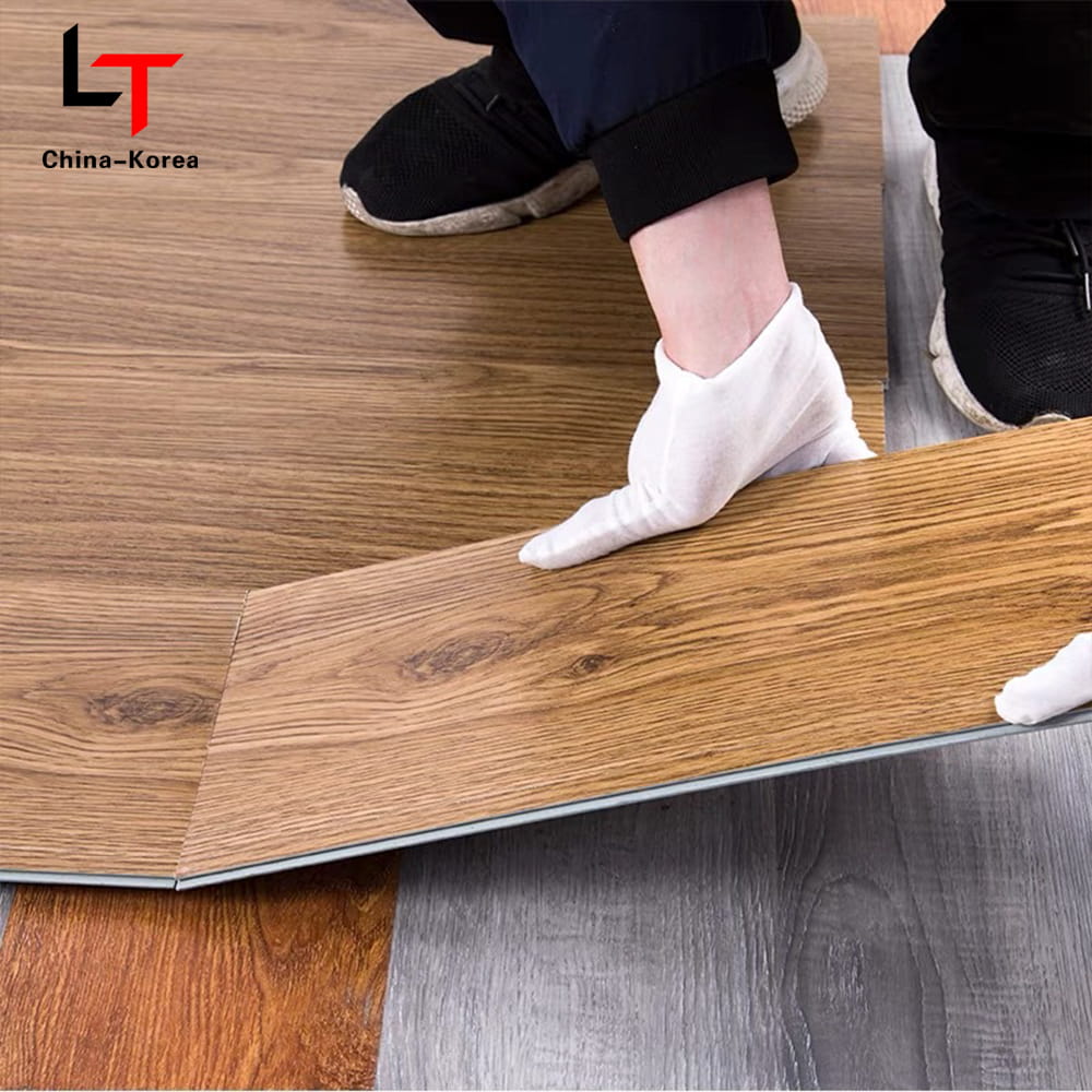 Durability Plastic Tile Floating Waterproof Wood Grain 4mm 5mm 6mm 7mm 8mm PVC Click Vinyl Plank SPC Flooring