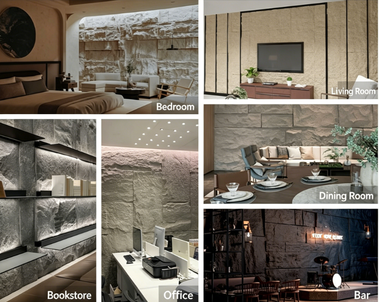 Exterior Stone Cladding Panels