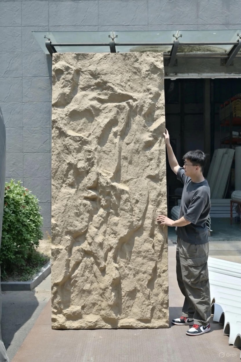 River Rock Stone Panels