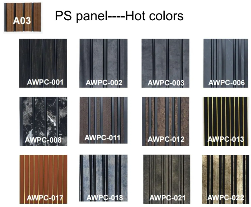 Geometric PS Wall Panels