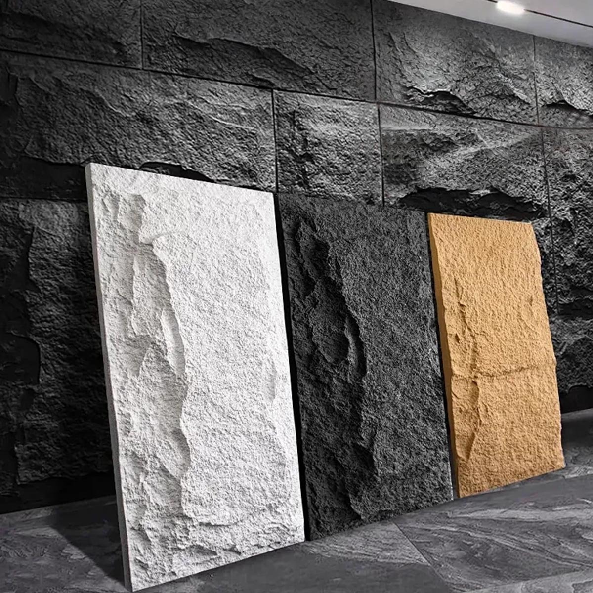 Afraid of Formaldehyde to Use Soft Pack? PU Stone with Zero Formaldehyde and Hard Decoration Texture
