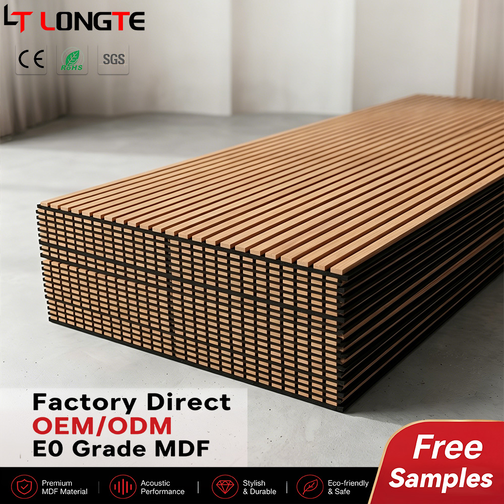 Fireproof Fabric Wrapped Acoustic Panel with High Density Fiberglass